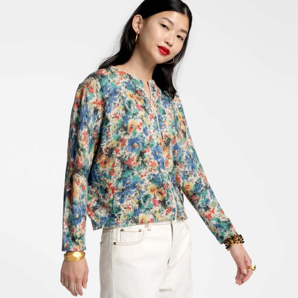 Frances Valentine Darling Cardigan Wild Bergamot